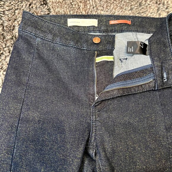 Pilcro -Anthropologie shimmer denim high rise legging, Size 27 - Picture 2 of 5